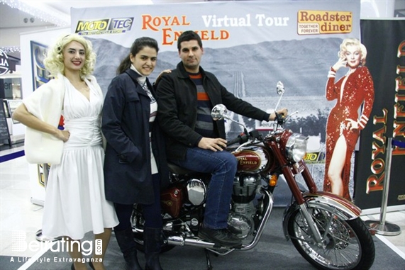 CityMall Beirut Suburb Social Event Roadster ROYAL ENFIELD Virtual Tour Lebanon