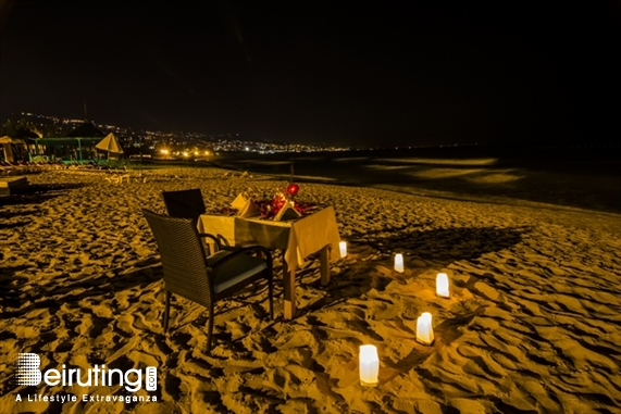 Edde Sands Jbeil Nightlife Romantic Dinner on the beach Lebanon