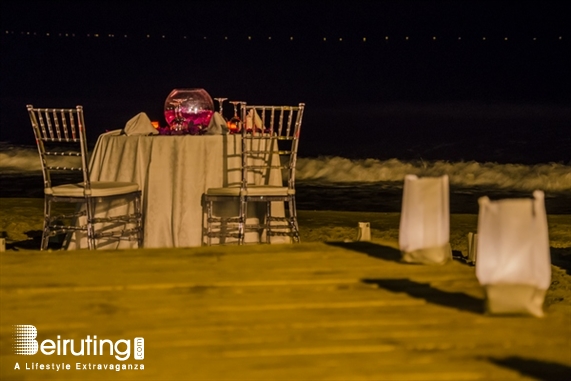 Edde Sands Jbeil Nightlife Romantic Dinner on the beach Lebanon