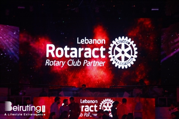 White  Beirut Suburb Nightlife Rotaract Club Massive Party Lebanon