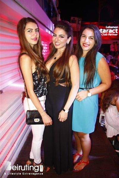 White  Beirut Suburb Nightlife Rotaract Club Massive Party Lebanon