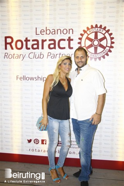 White  Beirut Suburb Nightlife Rotaract Club Massive Party Lebanon