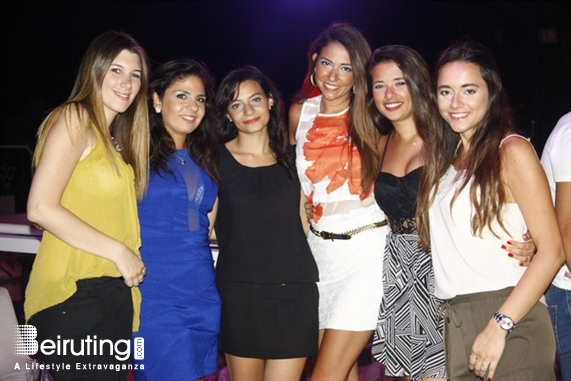 White  Beirut Suburb Nightlife Rotaract Club Massive Party Lebanon