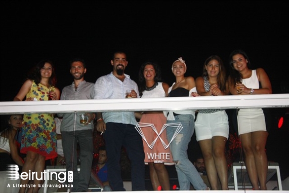 White  Beirut Suburb Nightlife Rotaract Club Massive Party Lebanon