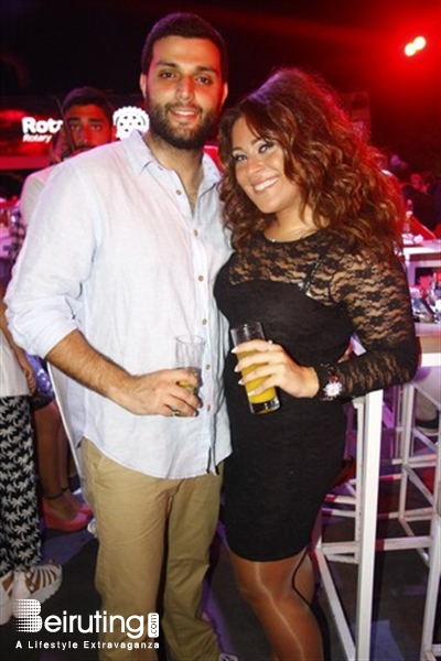 White  Beirut Suburb Nightlife Rotaract Club Massive Party Lebanon