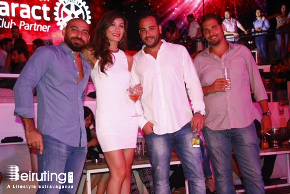 White  Beirut Suburb Nightlife Rotaract Club Massive Party Lebanon