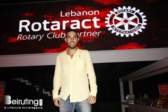 White  Beirut Suburb Nightlife Rotaract Club Massive Party Lebanon