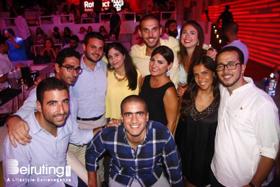 White  Beirut Suburb Nightlife Rotaract Club Massive Party Lebanon