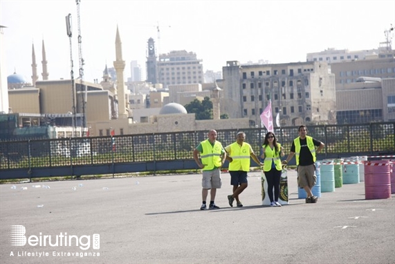 Biel Beirut-Downtown Outdoor RotarBike Rally Paper Lebanon