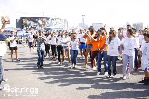 Biel Beirut-Downtown Outdoor RotarBike Rally Paper Lebanon