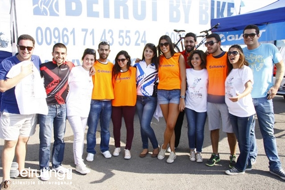 Biel Beirut-Downtown Outdoor RotarBike Rally Paper Lebanon