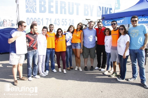 Biel Beirut-Downtown Outdoor RotarBike Rally Paper Lebanon