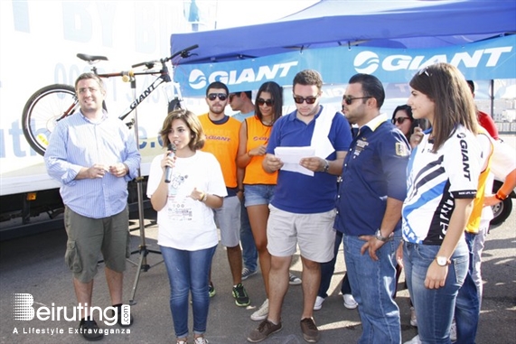 Biel Beirut-Downtown Outdoor RotarBike Rally Paper Lebanon