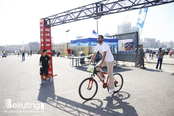 Biel Beirut-Downtown Outdoor RotarBike Rally Paper Lebanon