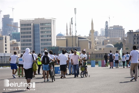 Biel Beirut-Downtown Outdoor RotarBike Rally Paper Lebanon