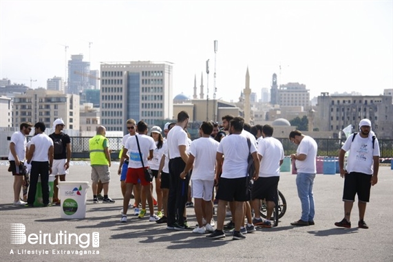 Biel Beirut-Downtown Outdoor RotarBike Rally Paper Lebanon