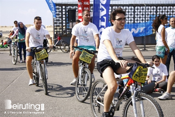 Biel Beirut-Downtown Outdoor RotarBike Rally Paper Lebanon