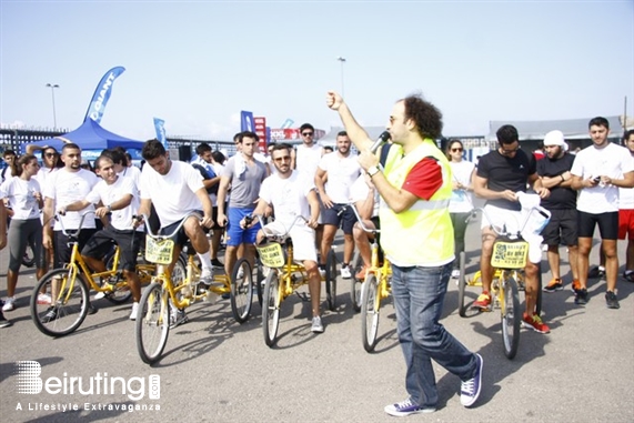 Biel Beirut-Downtown Outdoor RotarBike Rally Paper Lebanon