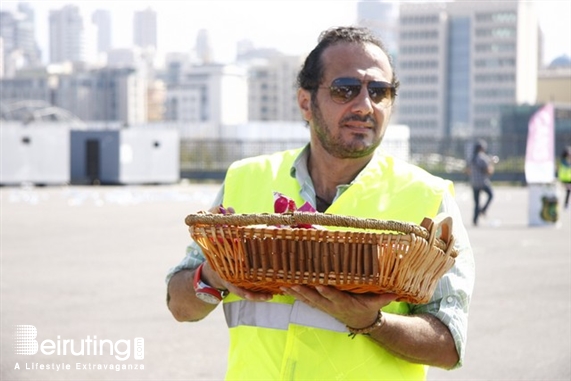 Biel Beirut-Downtown Outdoor RotarBike Rally Paper Lebanon