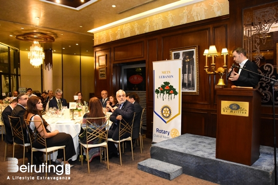 Le Maillon Beirut-Ashrafieh Social Event RC Metn & Metn Gate joint Handing Over Ceremony Lebanon