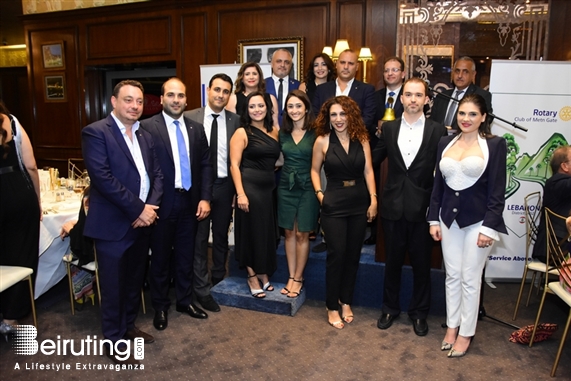 Le Maillon Beirut-Ashrafieh Social Event RC Metn & Metn Gate joint Handing Over Ceremony Lebanon