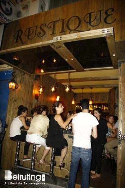 Rustique Cafe and Bar Beirut-Gemmayze Nightlife Opening of Rustique Lebanon