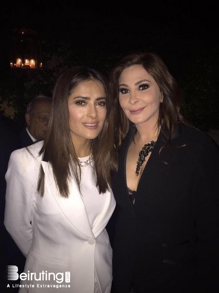 Around the World Social Event Salma Hayek in Lebanon First Pictures Lebanon