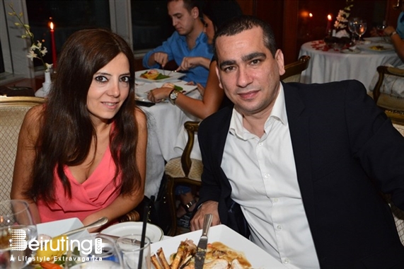 Hilton  Sin El Fil Nightlife Le Ciel on Saturday Night Lebanon