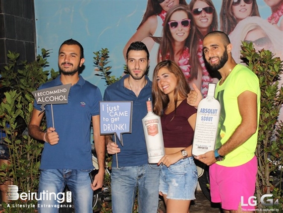 Senses Kaslik Beach Party Dancing Splash Pool Party Lebanon