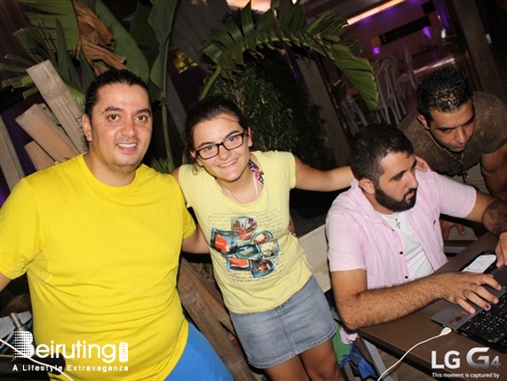 Senses Kaslik Beach Party Dancing Splash Pool Party Lebanon