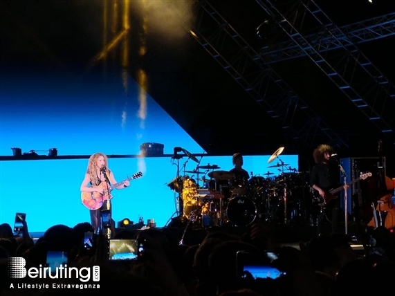 Activities Beirut Suburb Concert Shakira at Cedars Festival Lebanon