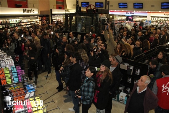 Virgin Megastore Beirut-Downtown Social Event Signing session of Shams w Qamar Lebanon