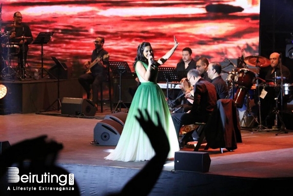 Activities Beirut Suburb Concert Sherine Abdel-Wahab at Dbayeh Int Festival Lebanon