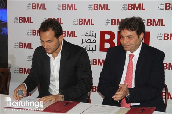 Le Yacht Club  Beirut-Downtown Social Event BML Signature Agreement with Silvio Chiha Lebanon