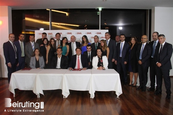 Le Yacht Club  Beirut-Downtown Social Event BML Signature Agreement with Silvio Chiha Lebanon