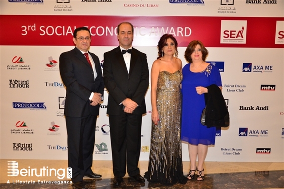 Casino du Liban Jounieh Social Event 3rd Social Economic Awards 2013 Lebanon