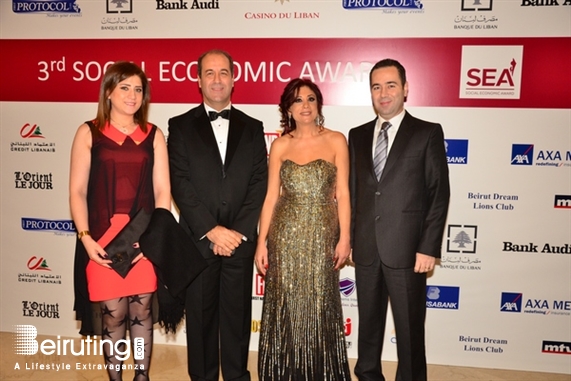 Casino du Liban Jounieh Social Event 3rd Social Economic Awards 2013 Lebanon