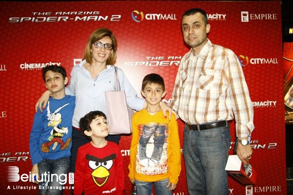 CityMall Beirut Suburb Social Event Premiere of The Amazing Spider Man 2  Lebanon