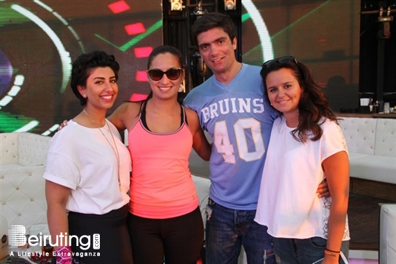 White  Beirut Suburb Social Event Trainstation Electrofit Burn Up the Dance Floor  Lebanon