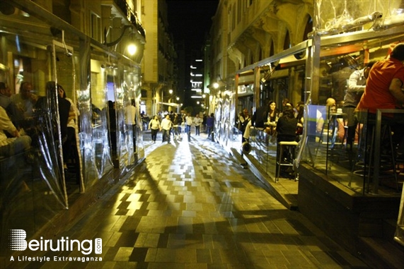 Uruguay Street Beirut-Downtown Nightlife Uruguay Street on Tuesday Night Lebanon