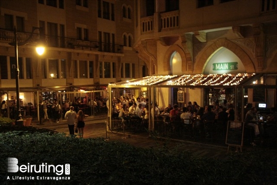 Uruguay Street Beirut-Downtown Nightlife Uruguay Street on Saturday Night Lebanon