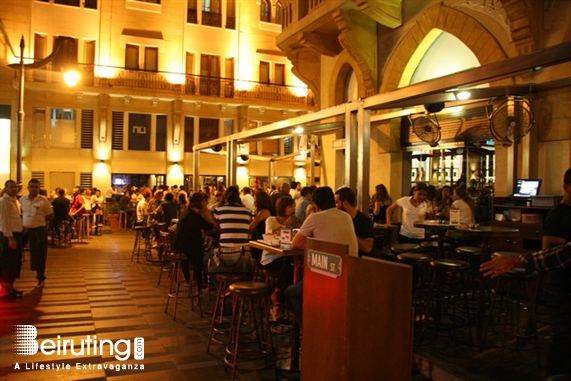 Uruguay Street Beirut-Downtown Nightlife Uruguay Street Night  Lebanon