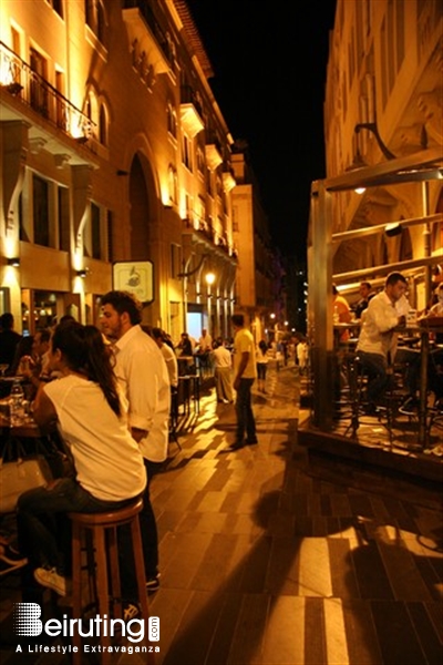 Uruguay Street Beirut-Downtown Nightlife Uruguay Street Night  Lebanon