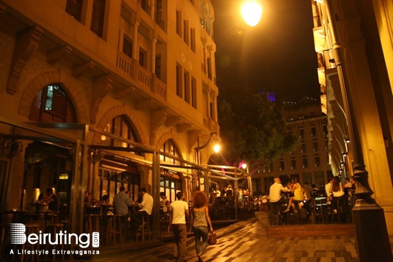 Uruguay Street Beirut-Downtown Nightlife Uruguay Street Night  Lebanon