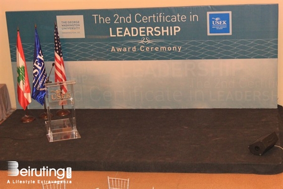 USEK Kaslik University Event USEK 2nd Certificate in Leadership Ceremony Lebanon