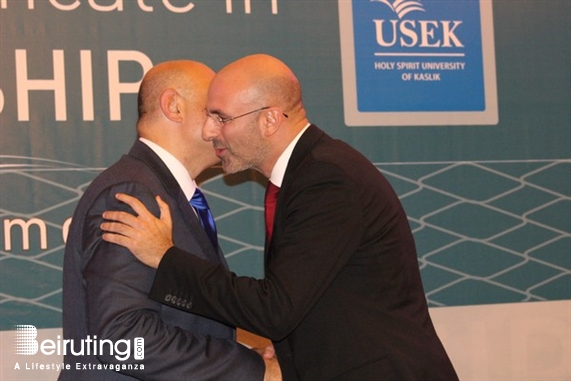 USEK Kaslik University Event USEK 2nd Certificate in Leadership Ceremony Lebanon