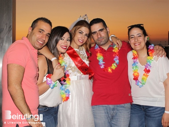 Veer Kaslik Beach Party Funky groove pool party Lebanon