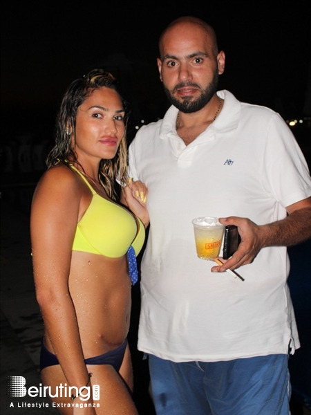 Veer Kaslik Beach Party Funky groove pool party Lebanon