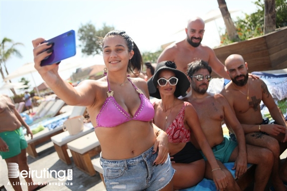 Whitelace Jbeil Beach Party Whitelace on Sunday-Selfies Taken by Huawei nova 3i Lebanon
