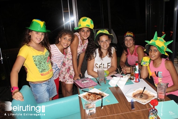 Qube Cafe Jounieh Social Event Brazil VS Colombia at Qube Lebanon